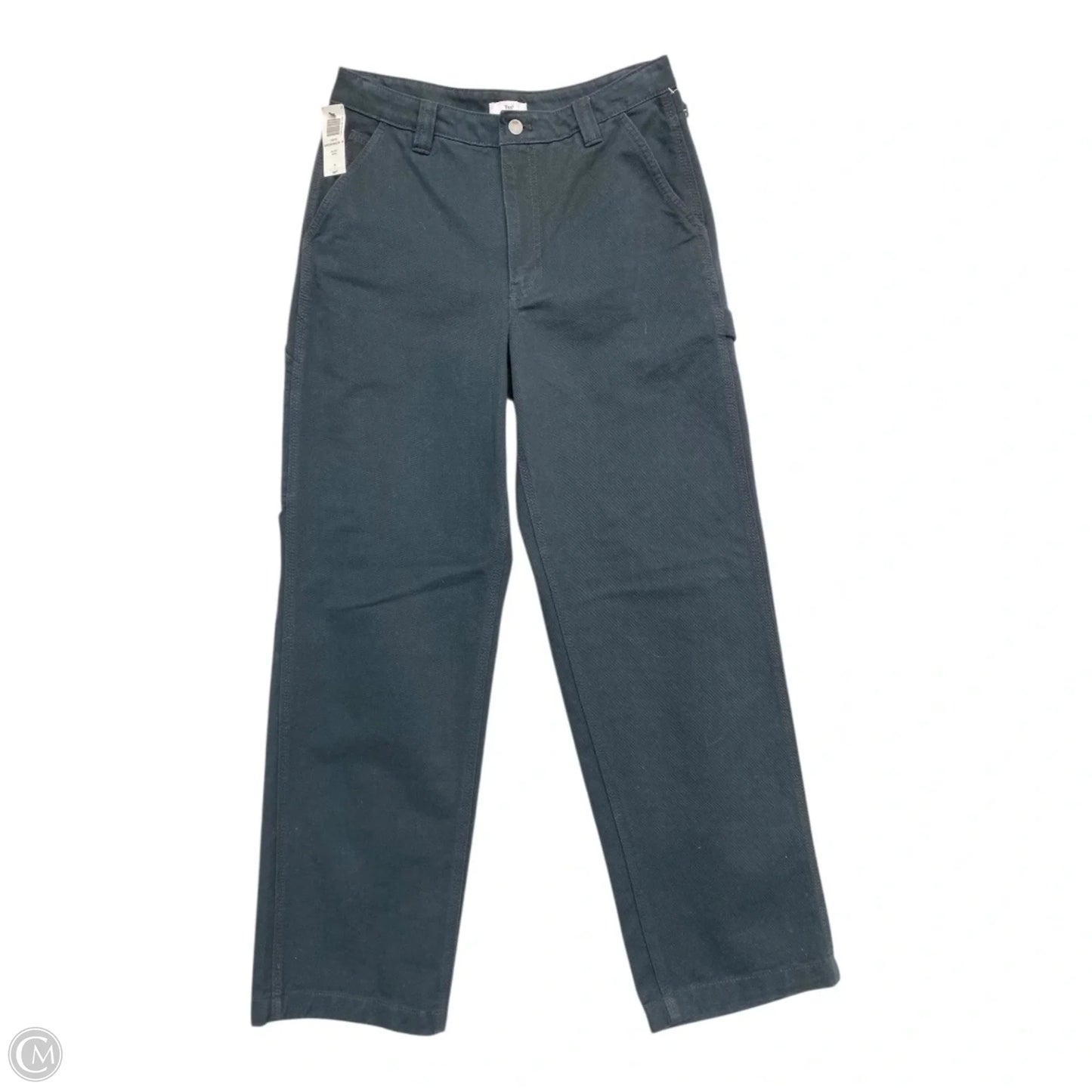 Jeans Wide Leg By Cmc In Black, Size: 8
