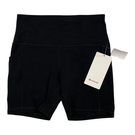 Athletic Shorts By Lululemon In Black, Size: 10