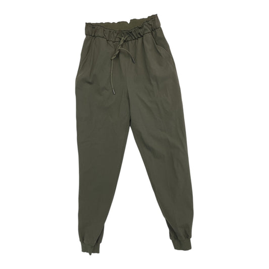 Athletic Pants By Lululemon In Green, Size: 6