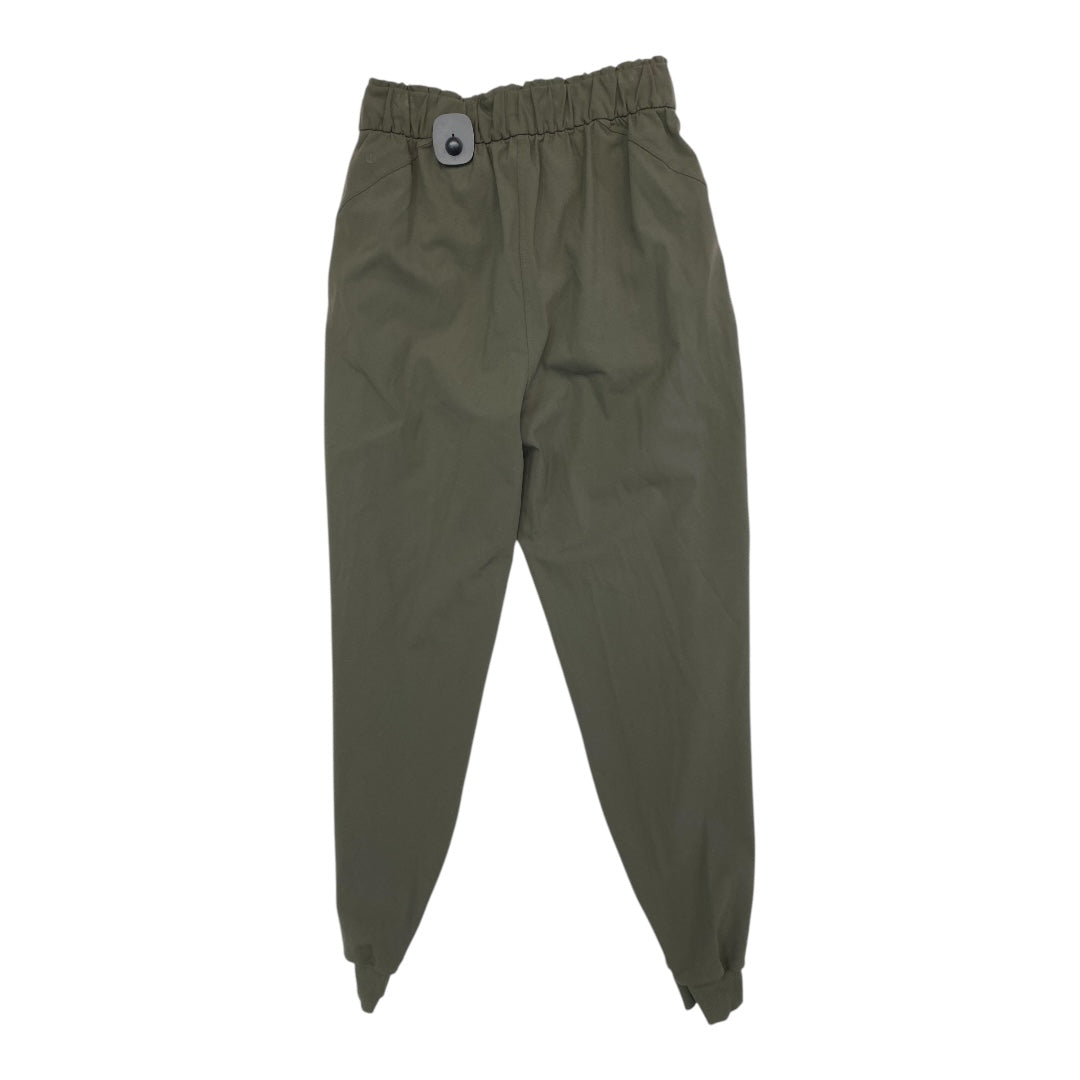 Athletic Pants By Lululemon In Green, Size: 6