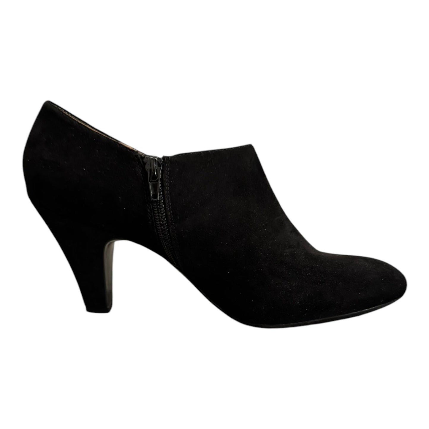 Boots Ankle Heels By Naturalizer In Black, Size: 11