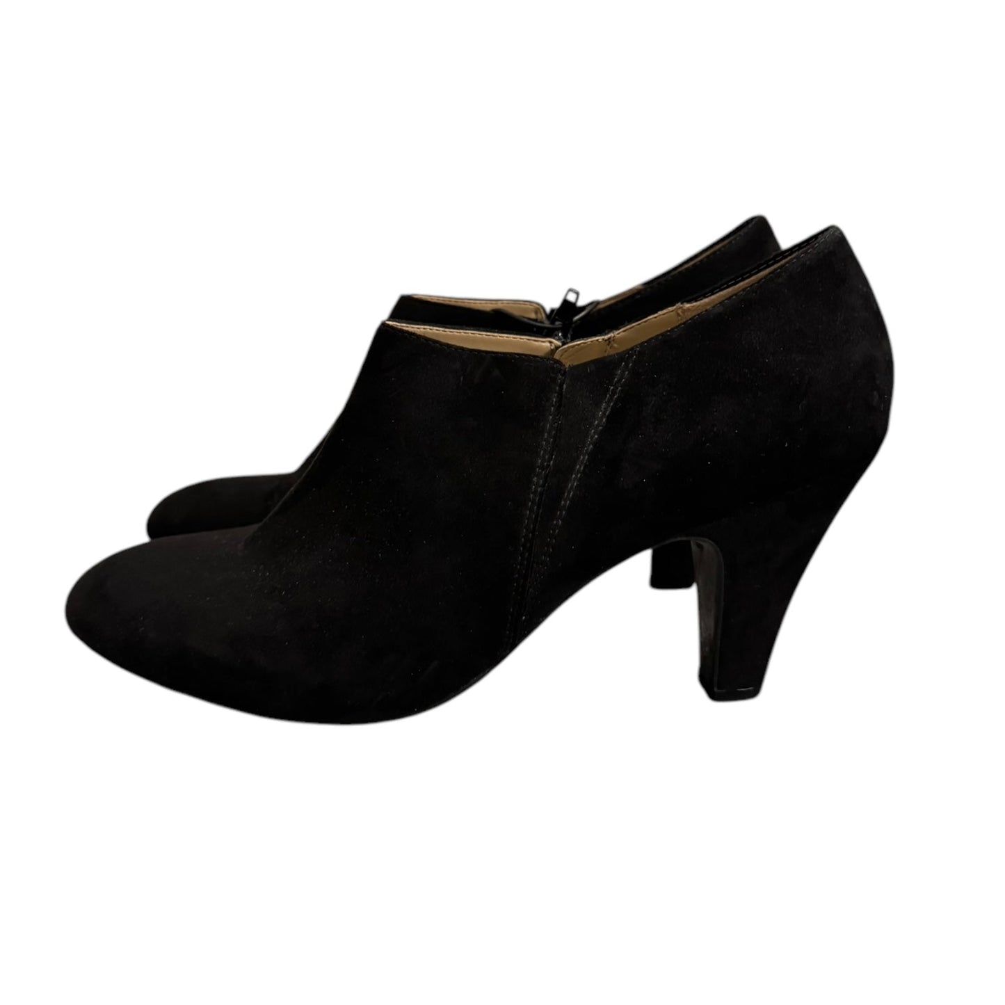 Boots Ankle Heels By Naturalizer In Black, Size: 11