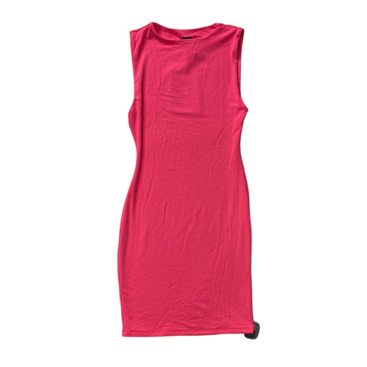 Pink Dress Casual Midi NAKED, Size M