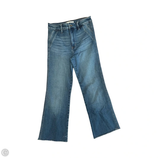 Jeans Flared By Kancan In Blue Denim, Size: 4