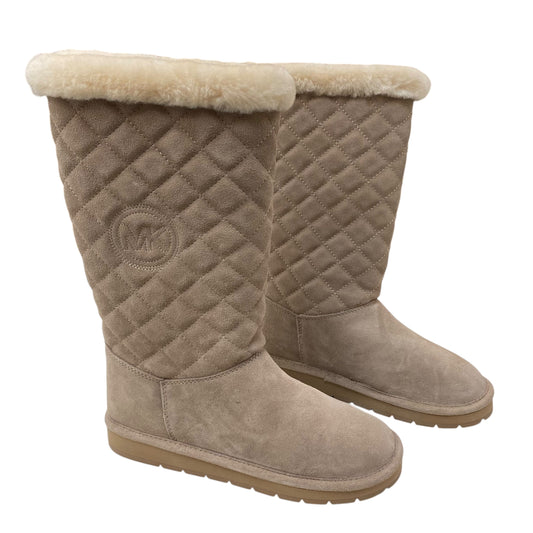 Boots Snow By Michael Kors In Beige, Size: 8