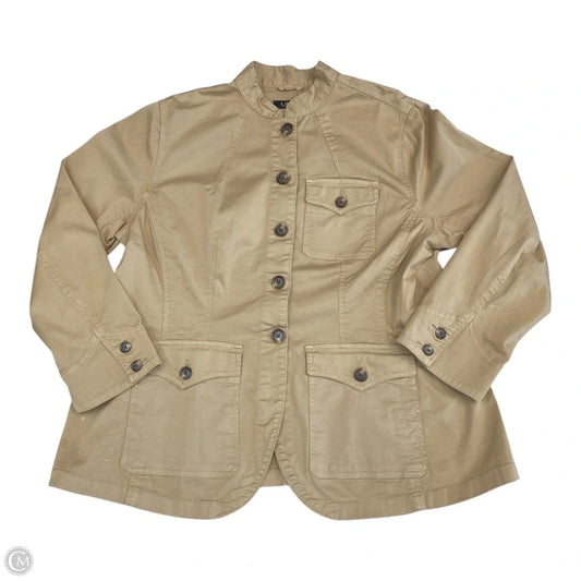 Blazer By Lauren By Ralph Lauren In Cream, Size: 16