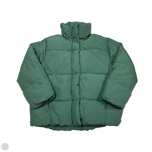 Jacket Puffer & Quilted By Splendid In Green, Size: M