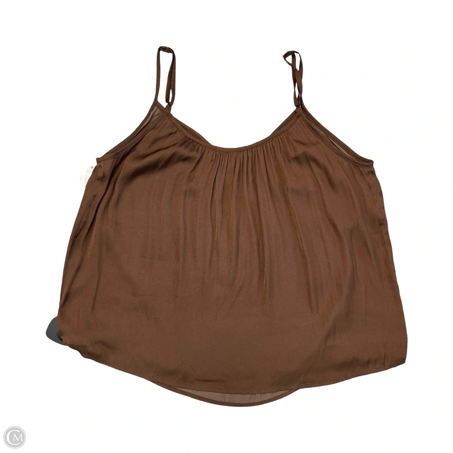 Top Sleeveless By Allison Joy In Brown, Size: M