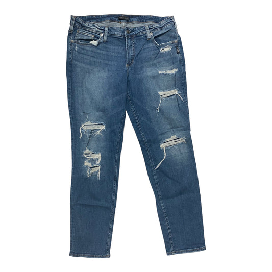 Jeans Straight By Silver  Size: 16