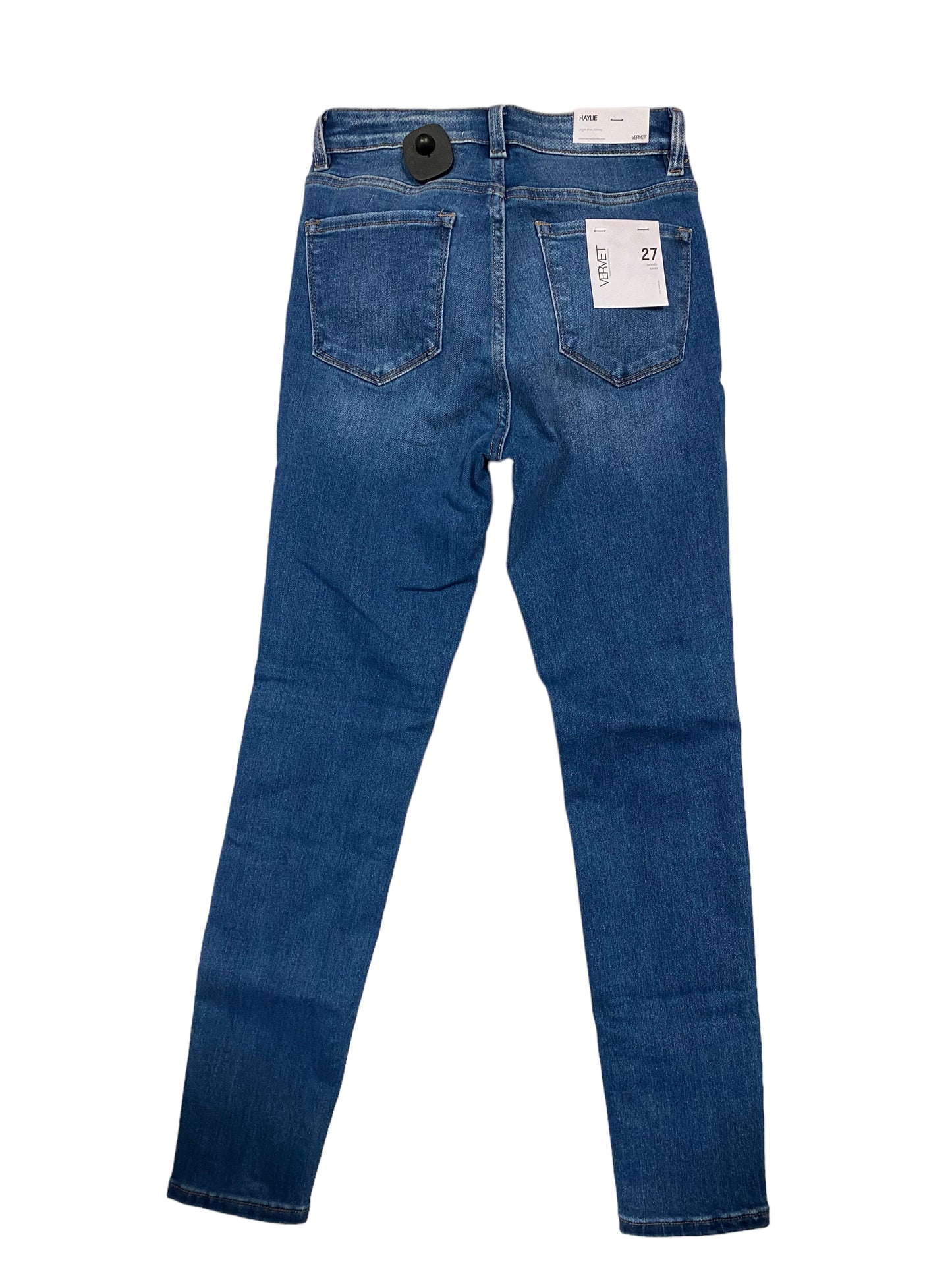 Blue Denim Jeans Skinny Vervet, Size 4