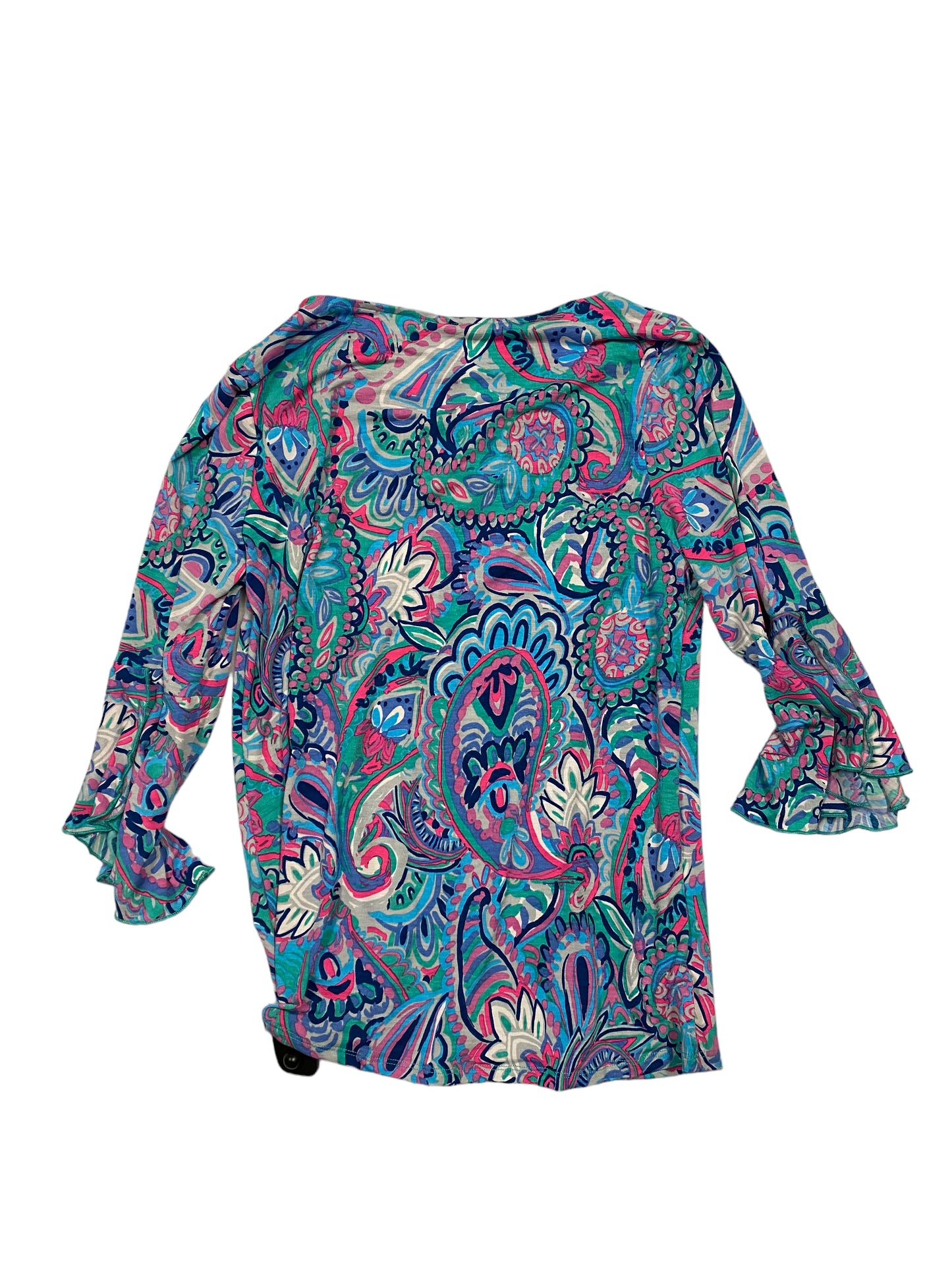 Multi-colored Top Long Sleeve Cmc, Size M
