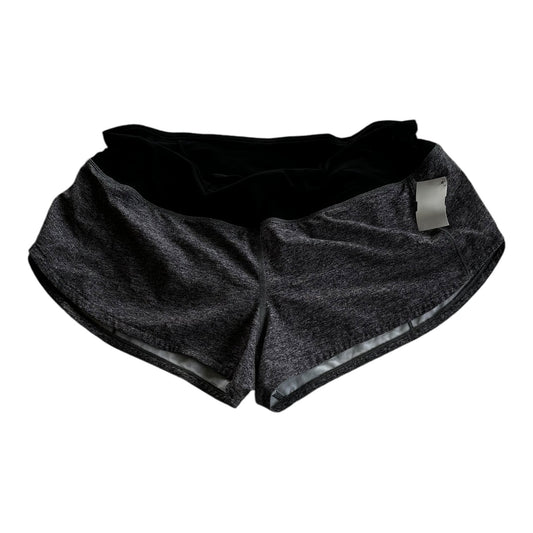 Athletic Shorts By Lululemon In Black & Grey, Size: 8