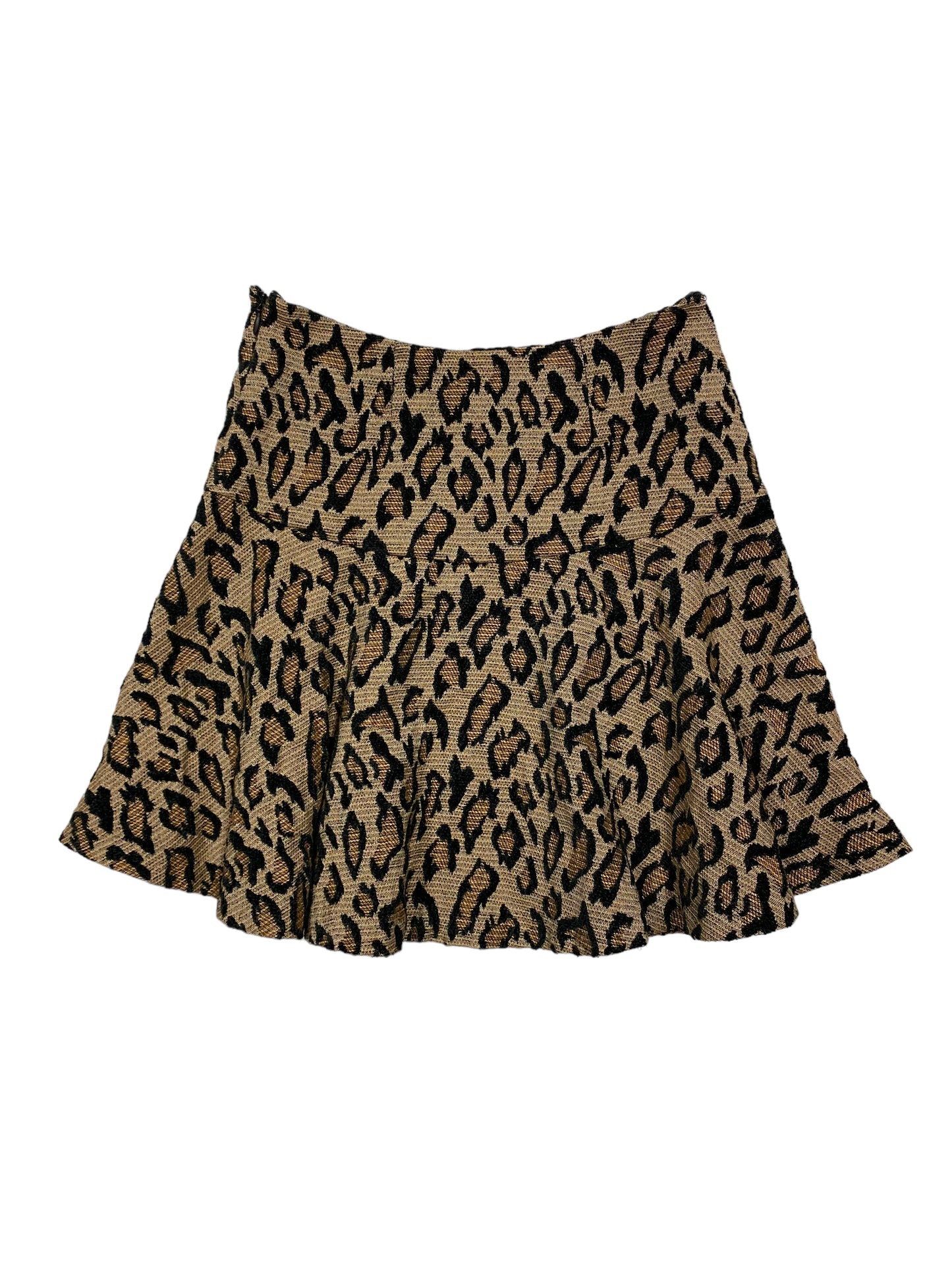 Animal Print Skirt Mini & Short Free People, Size 2