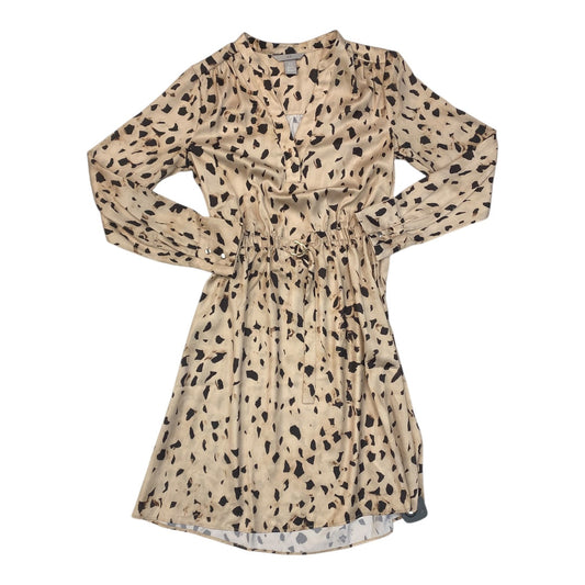 Dress Casual Short By H&m In Leopard Print, Size: Xs