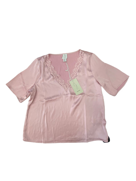 Pink Top Short Sleeve Joie, Size S