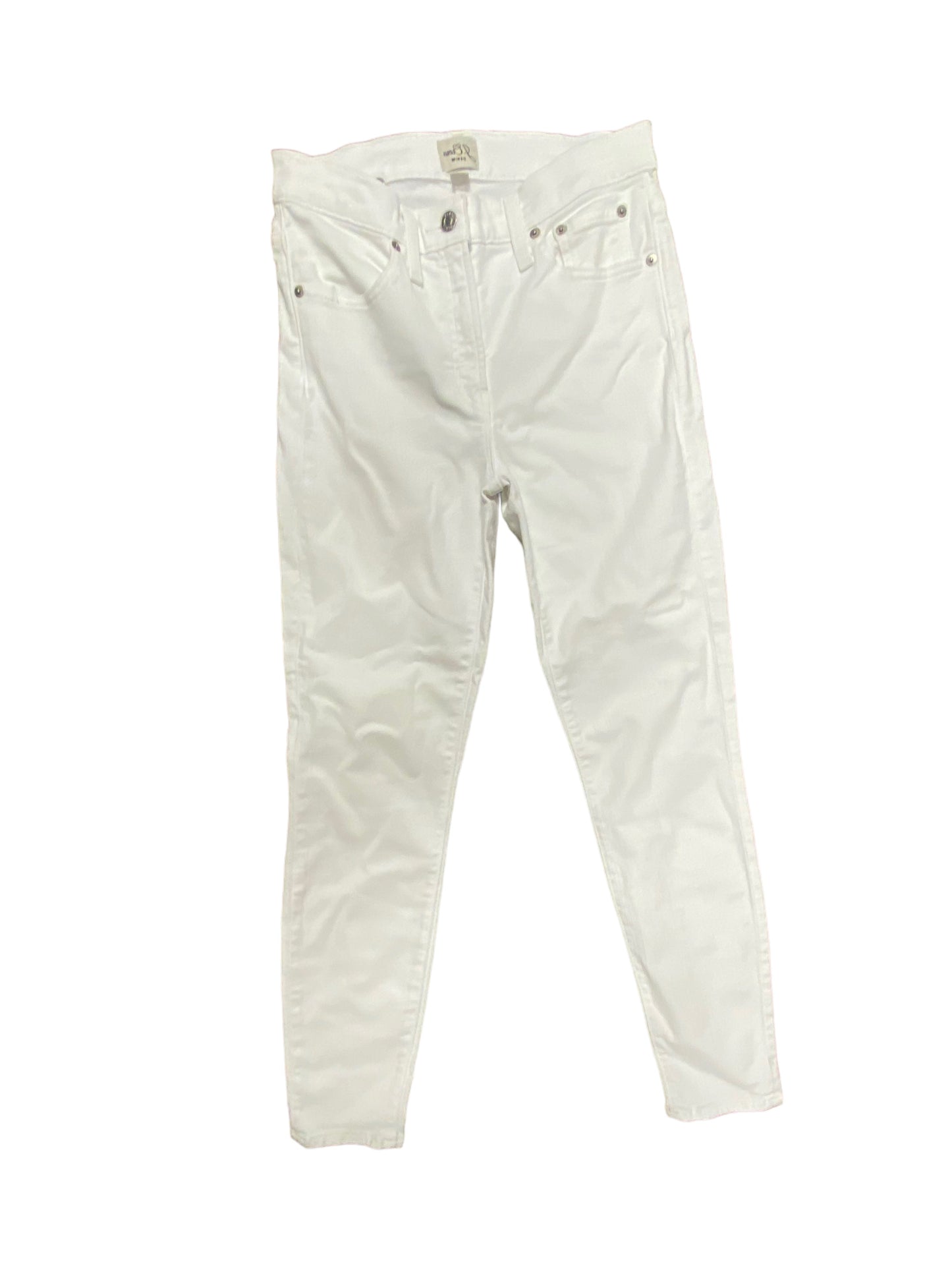 White Jeans Skinny J. Crew, Size 6