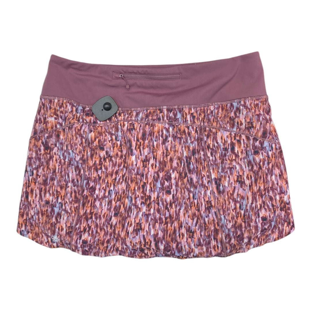 Athletic Skort By Athleta In Multi-colored, Size: L