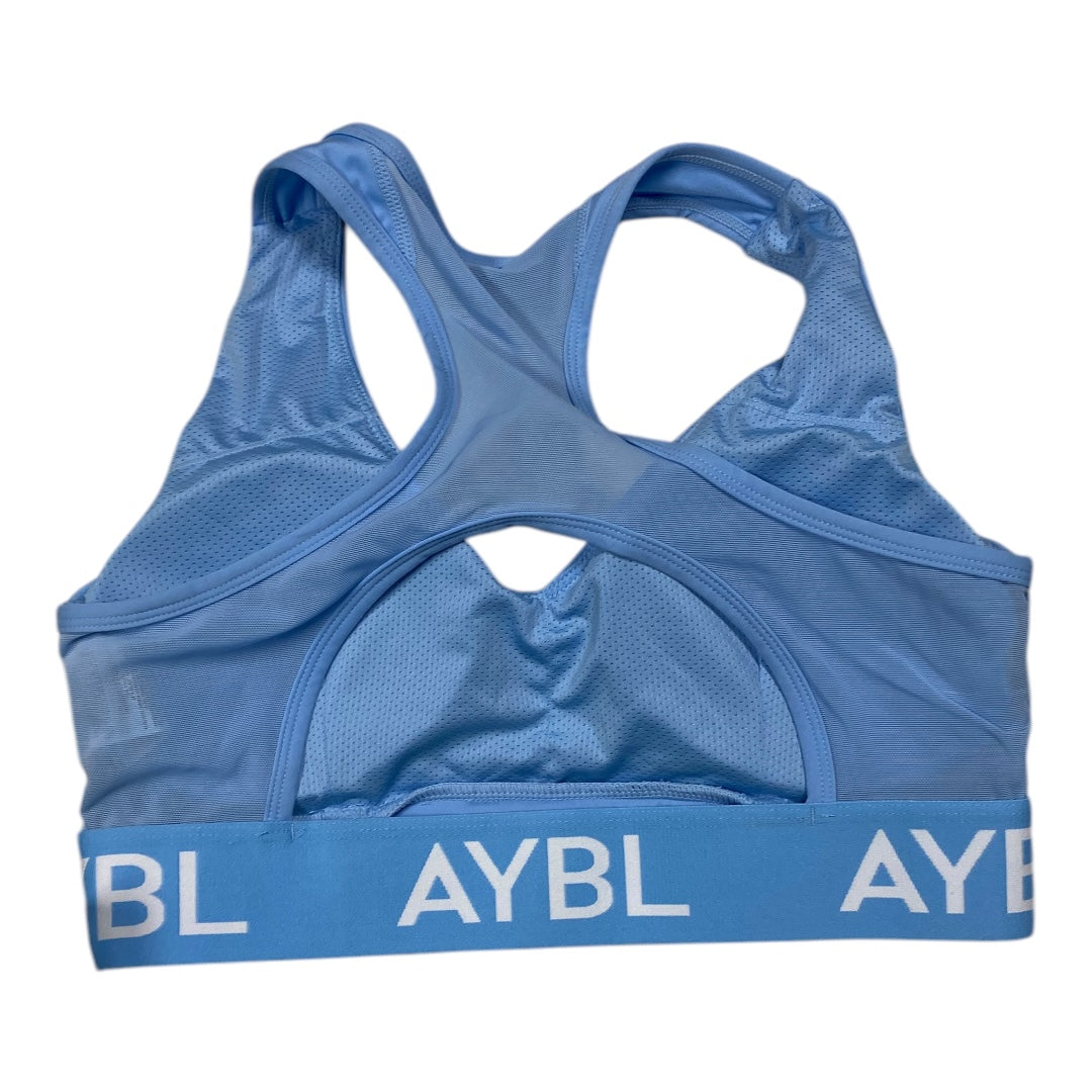 Athletic Bra By Cmc In Blue, Size: L