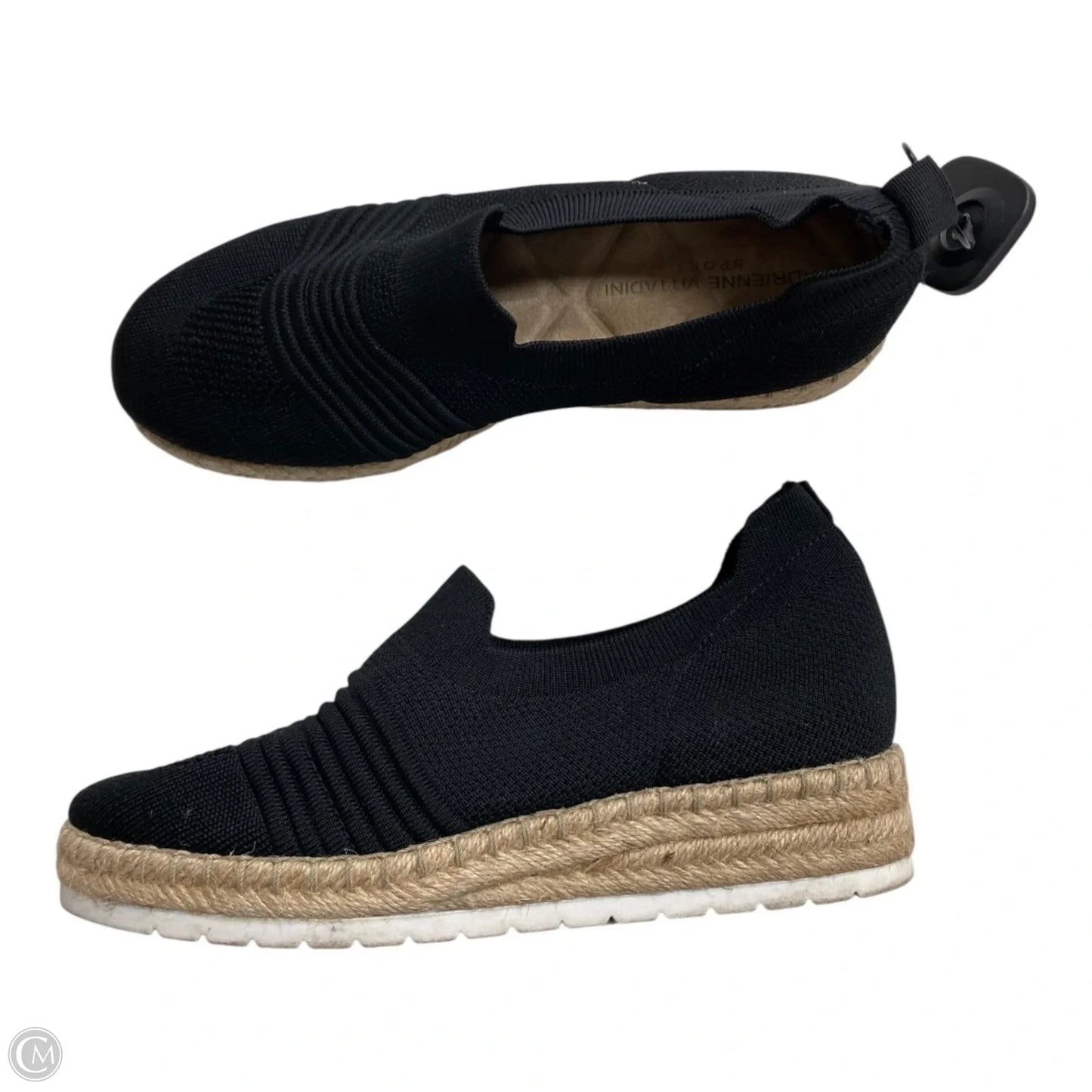 Shoes Sneakers By Adrienne Vittadini In Black, Size: 8