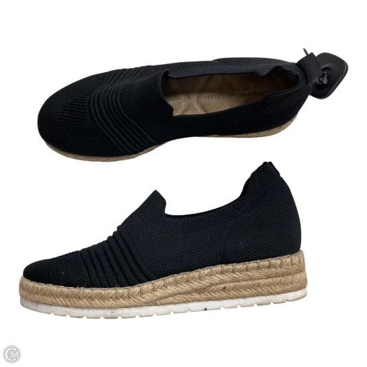 Shoes Sneakers By Adrienne Vittadini In Black, Size: 8