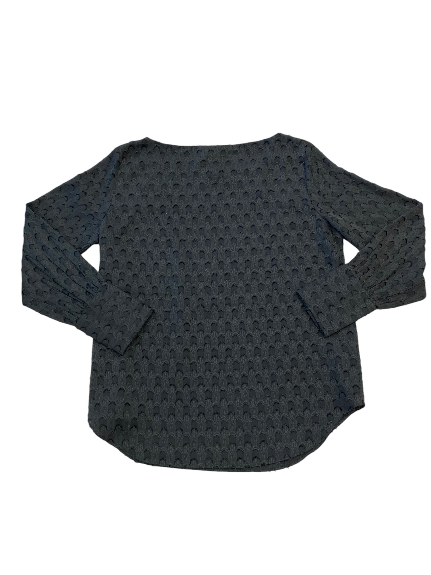 Top Long Sleeve By Ann Taylor In Black, Size: M