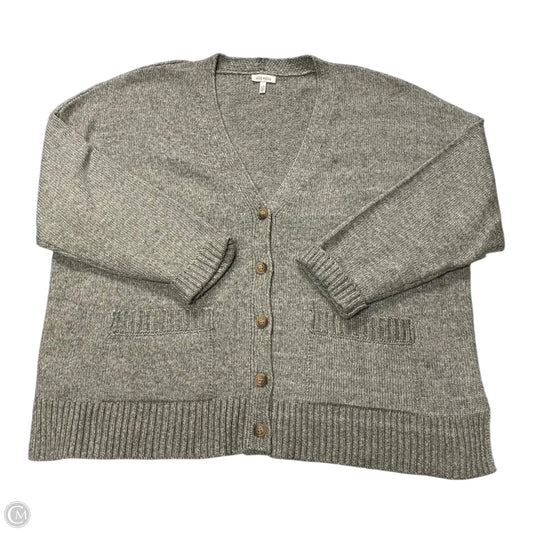 Sweater Cardigan By Ella Moss In Green, Size: Xl