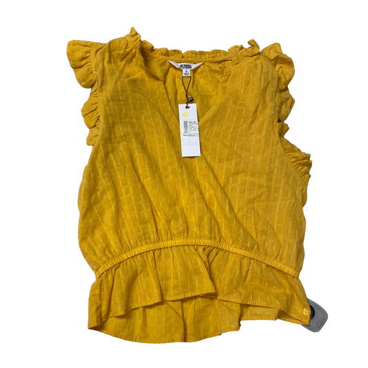 Yellow Top Sleeveless Bb Dakota, Size S