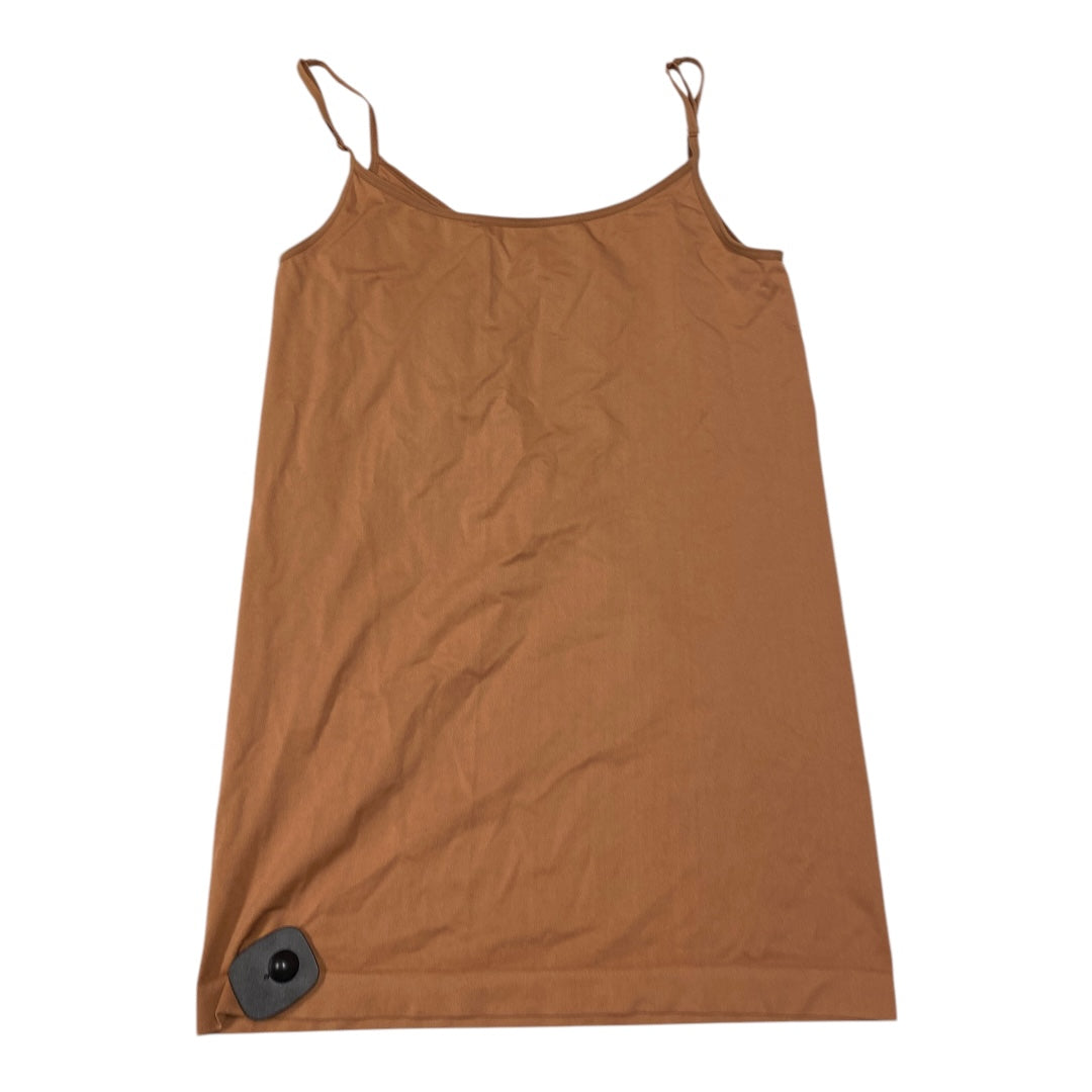 Tank Top By Nine West In Brown, Size: 1x