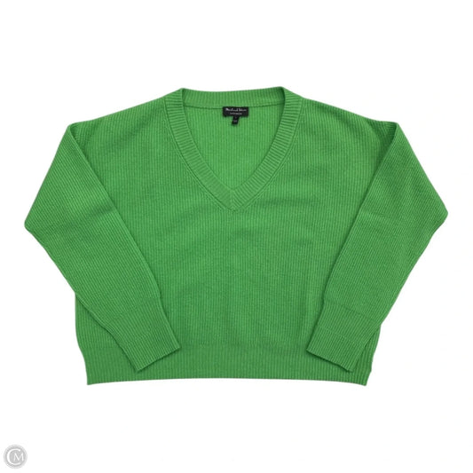 Sweater Cashmere By Michael Stars In Green, Size: L