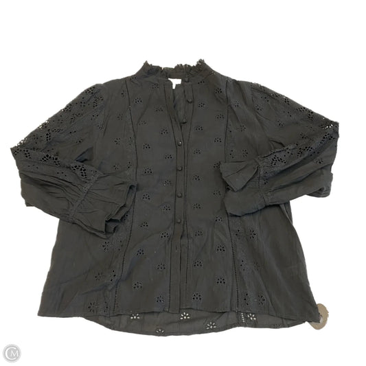 Top Long Sleeve By Sundance In Black, Size: Mp