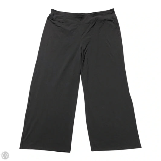 Pants Designer By Eileen Fisher In Black, Size: 2x
