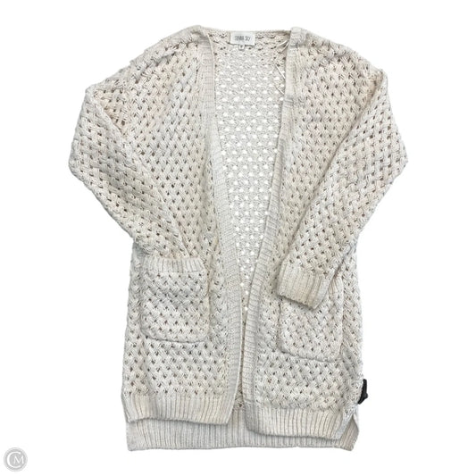 Sweater Cardigan By Sienna Sky In Cream, Size: M