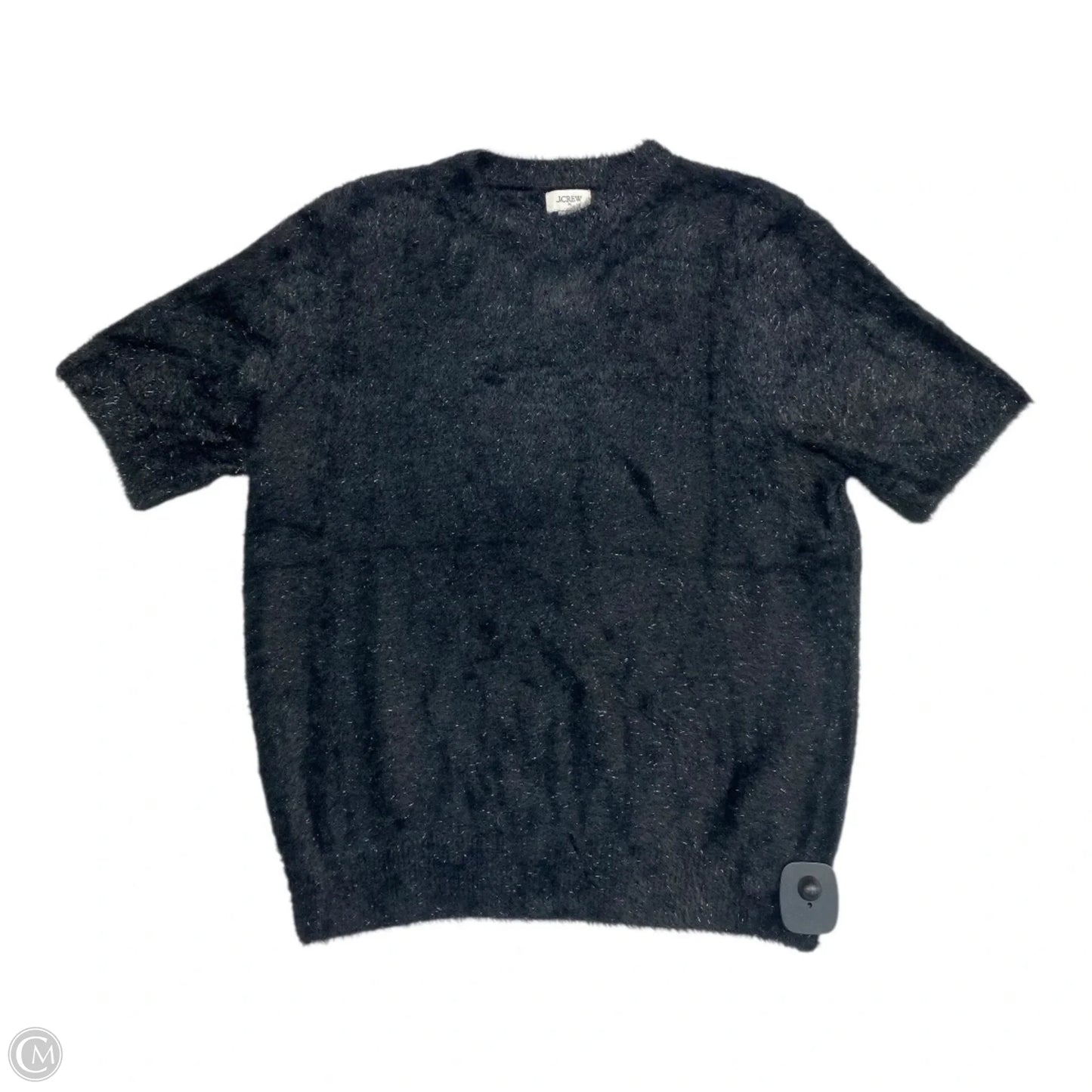 Sweater Short Sleeve By J. Crew In Black, Size: M