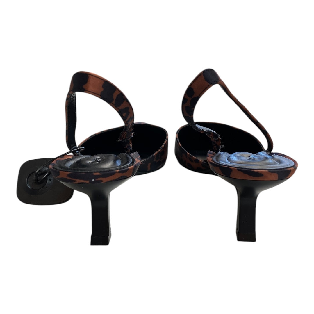 Shoes Heels Kitten By Open Edit In Animal Print, Size: 9