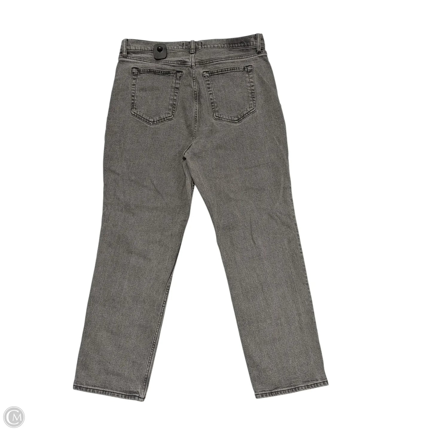 Jeans Straight By Abercrombie And Fitch In Grey, Size: 16l