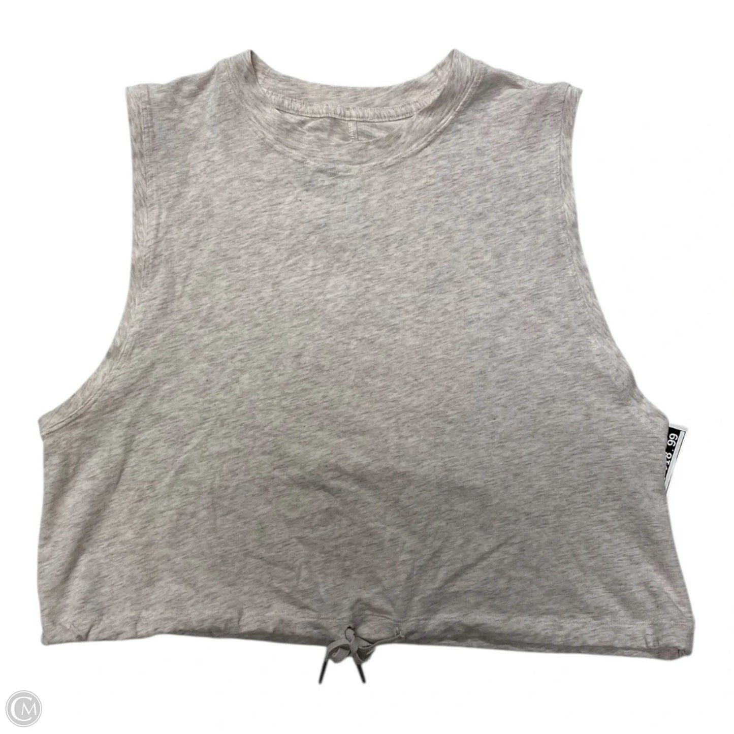 Athletic Tank Top By Lululemon In Cream, Size: Xs