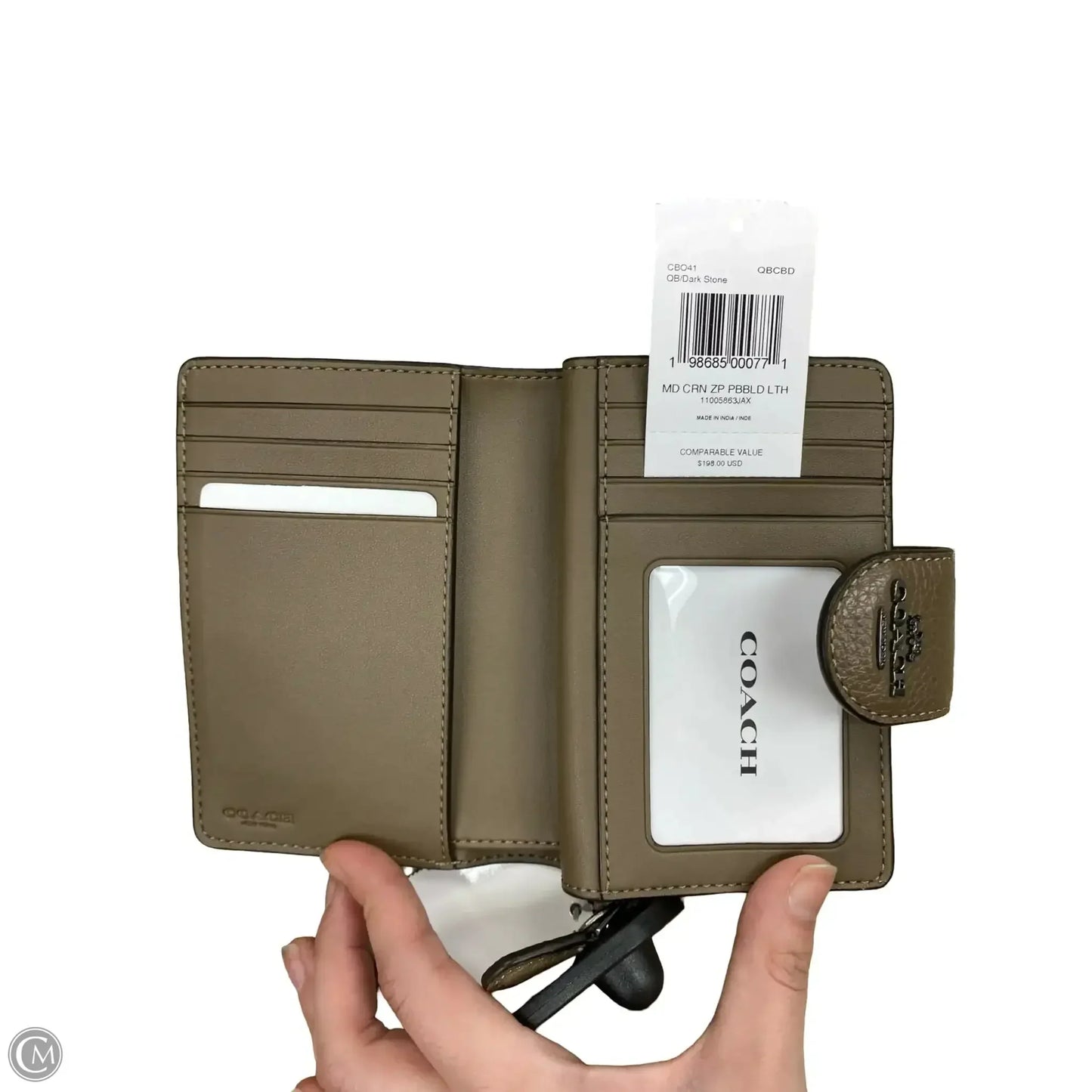 Wallet Designer By Coach, Size: Medium