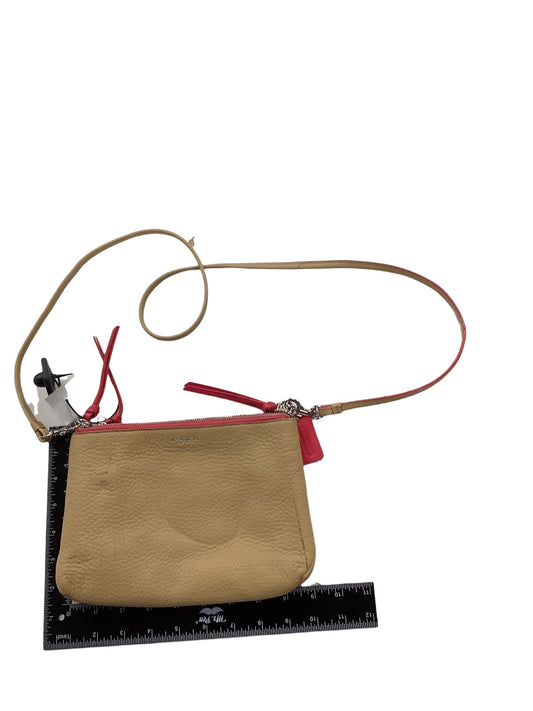 Crossbody Designer By Coach  Size: Small