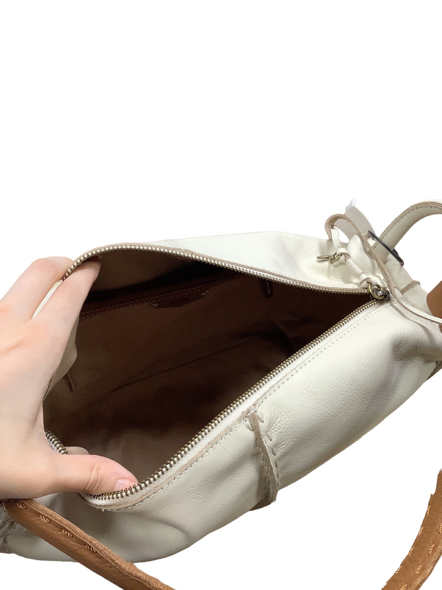 Handbag Leather By The Sak  Size: Medium