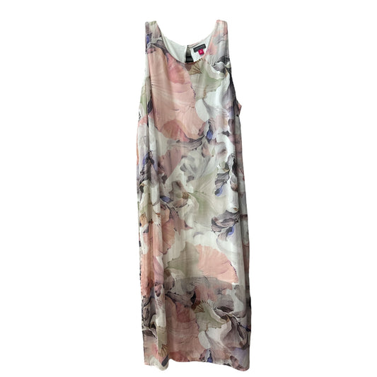 Floral Print Dress Casual Midi Vince Camuto, Size 2x