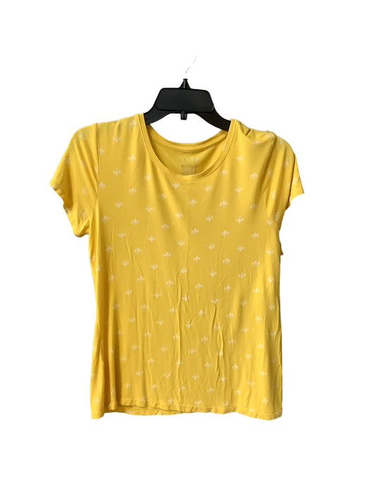 Yellow Top Short Sleeve Apt 9, Size M