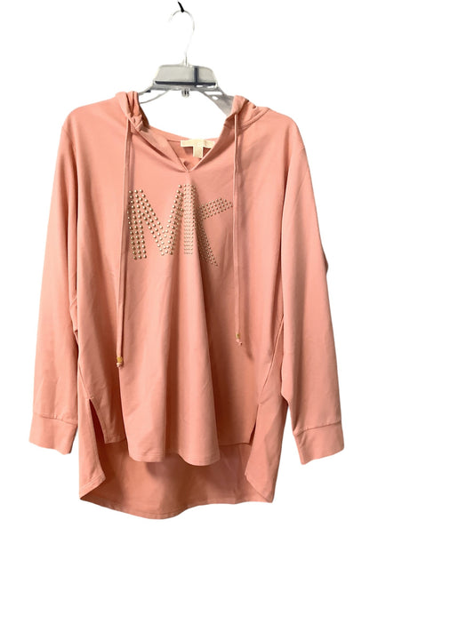 Sweatshirt Designer By Michael By Michael Kors In Coral, Size: 1x