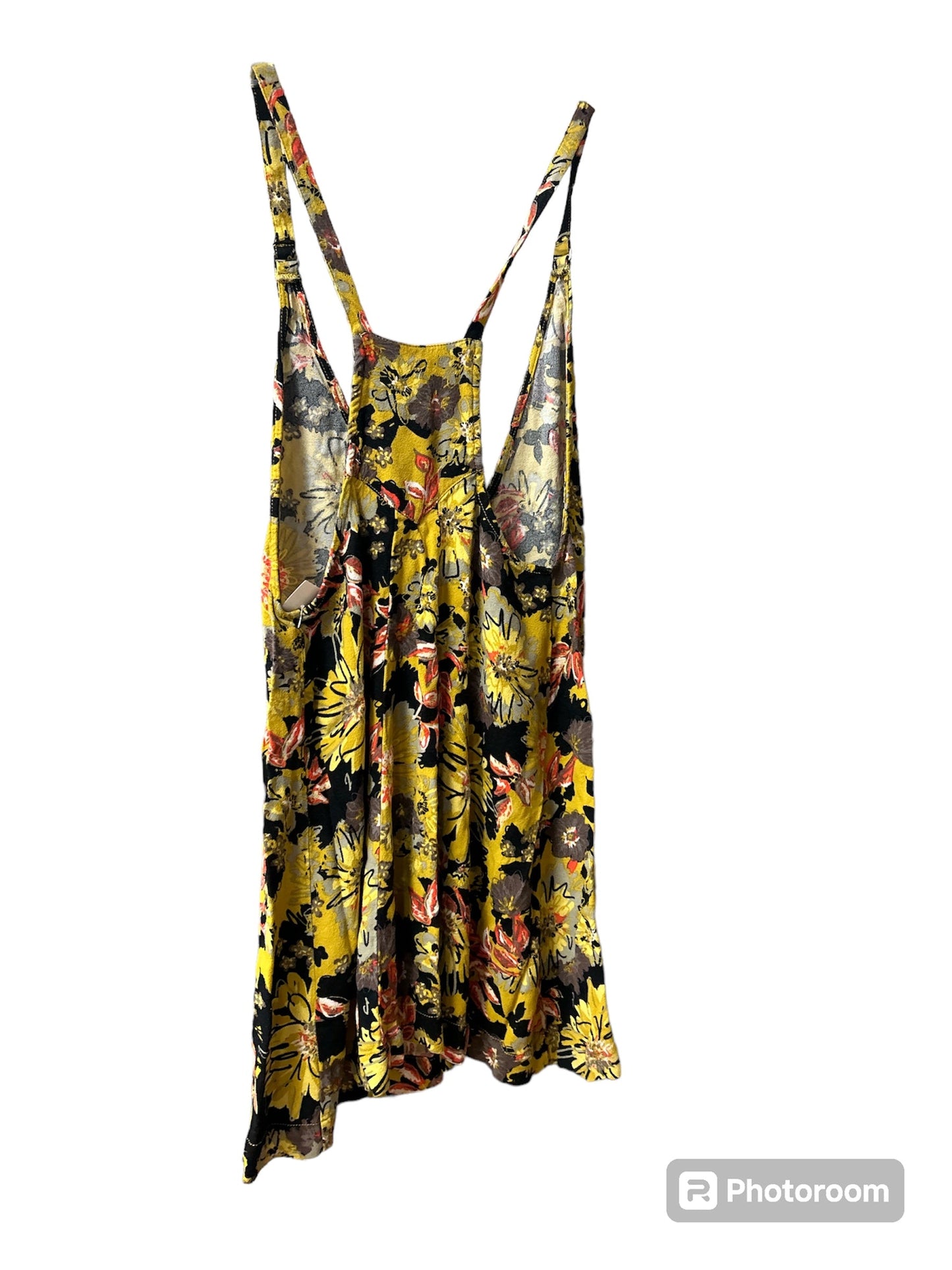 Floral Print Top Sleeveless Free People, Size 2