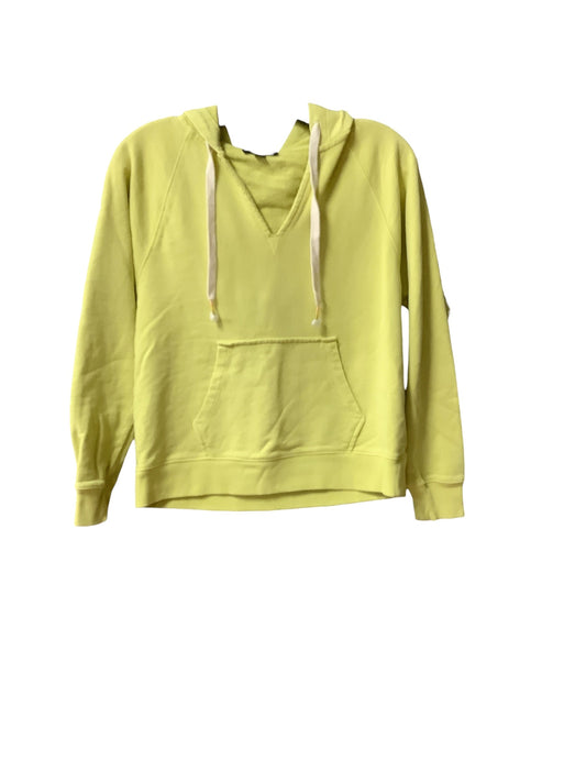 Sweatshirt Hoodie By J. Crew In Yellow, Size: Xs