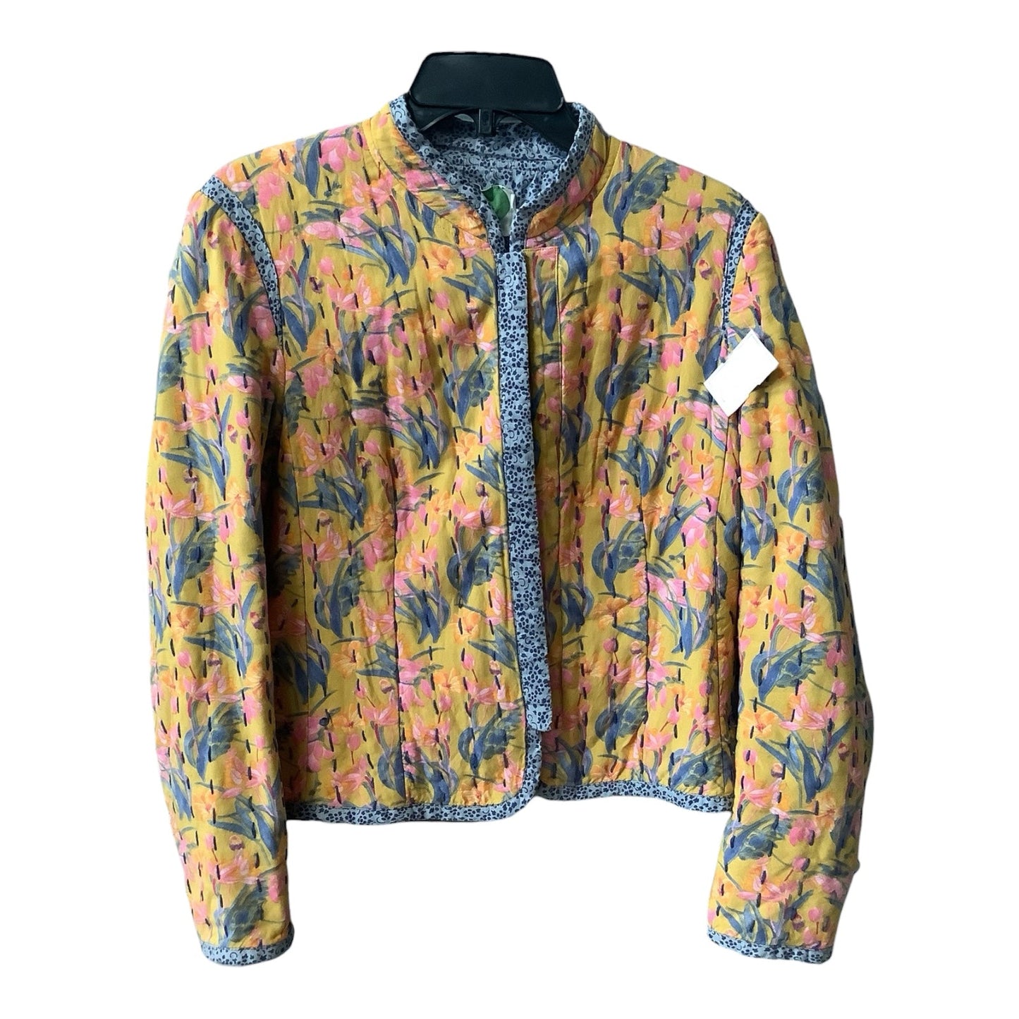 Multi-colored Jacket Puffer & Quilted Anthropologie, Size M