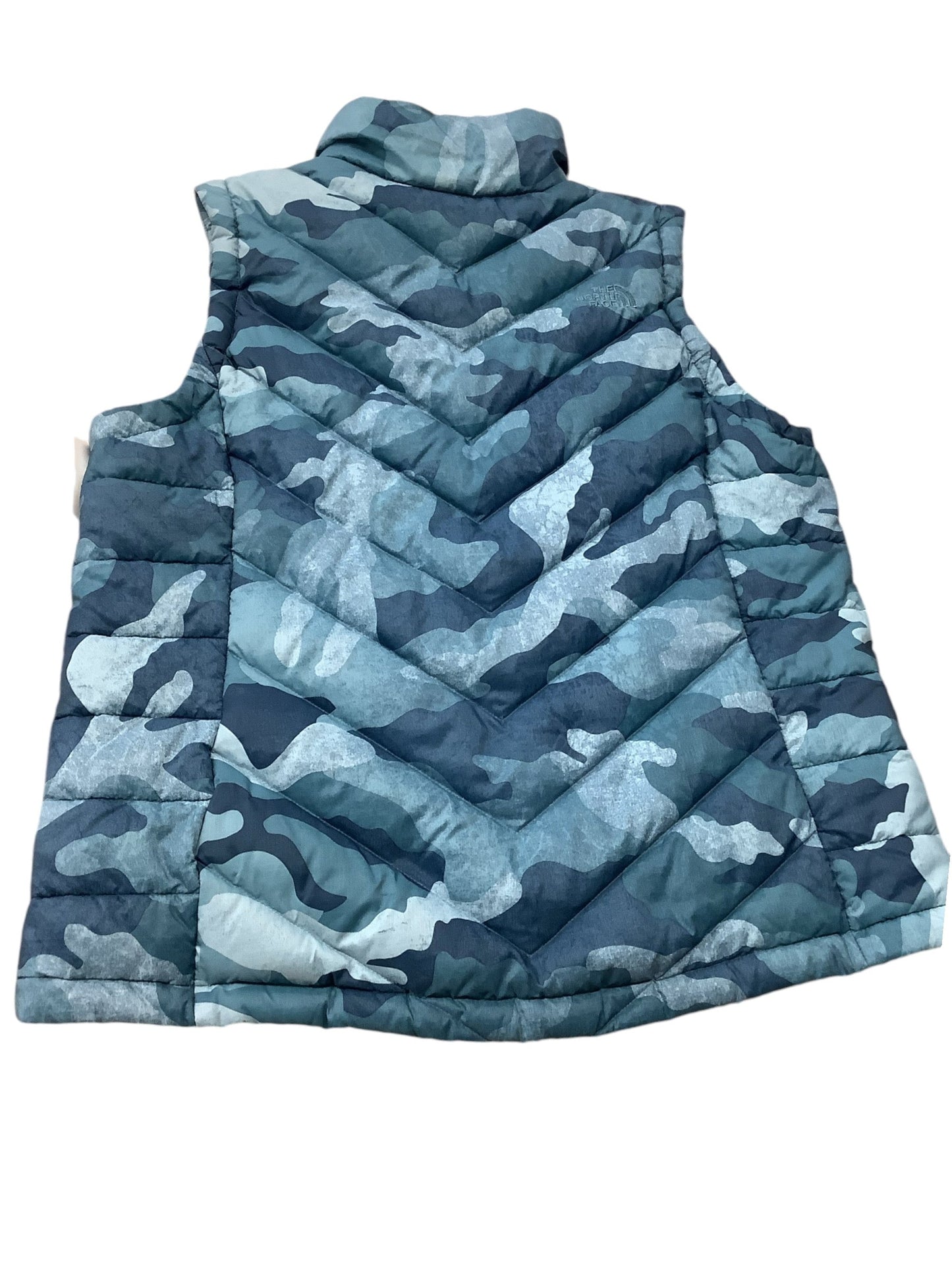 Vest Puffer & Quilted By The North Face In Blue, Size: Xl