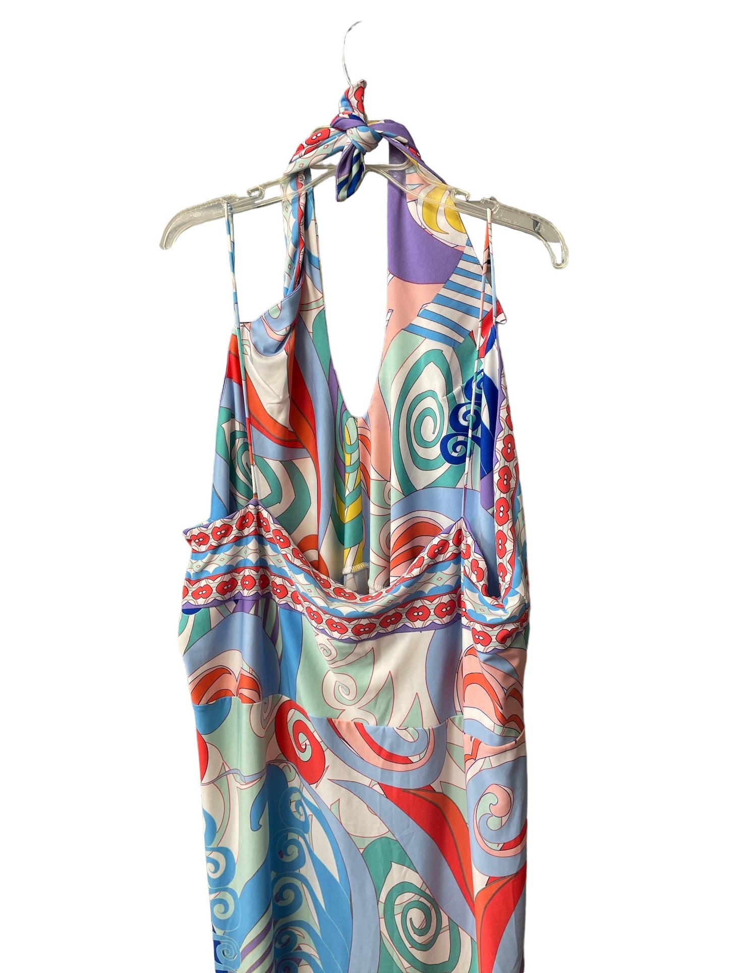 Multi-colored Dress Casual Maxi Venus, Size 3x