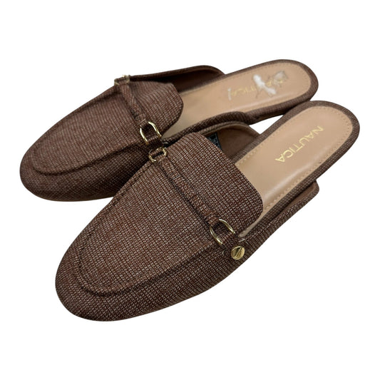 Shoes Flats By Nautica In Brown, Size:7.5