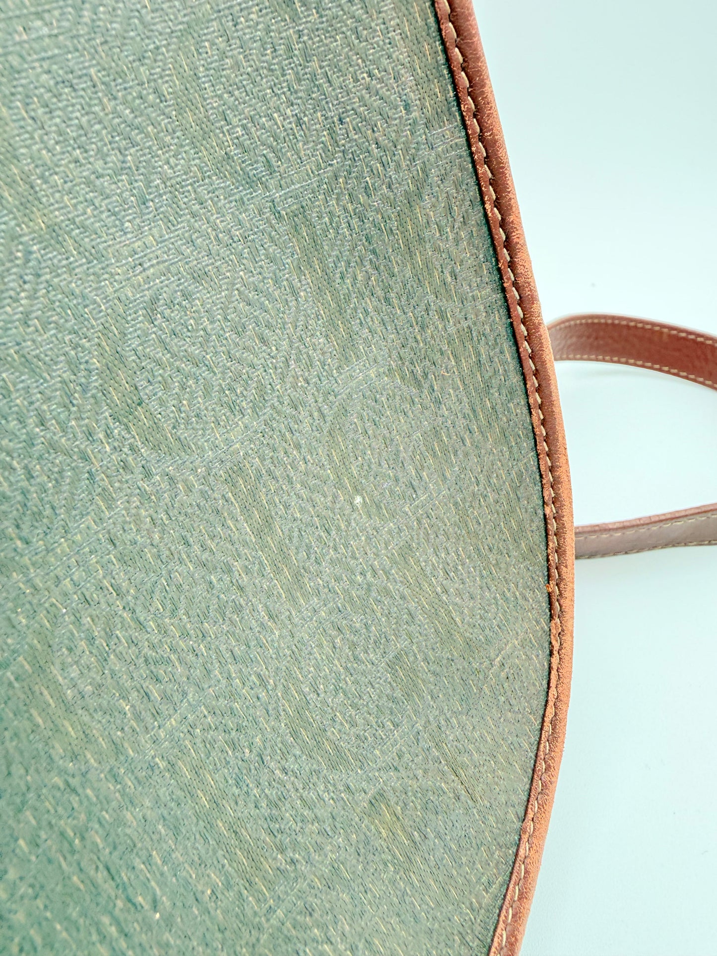 Crossbody Luxury Designer By Gucci In Brown & Green, Size:Medium