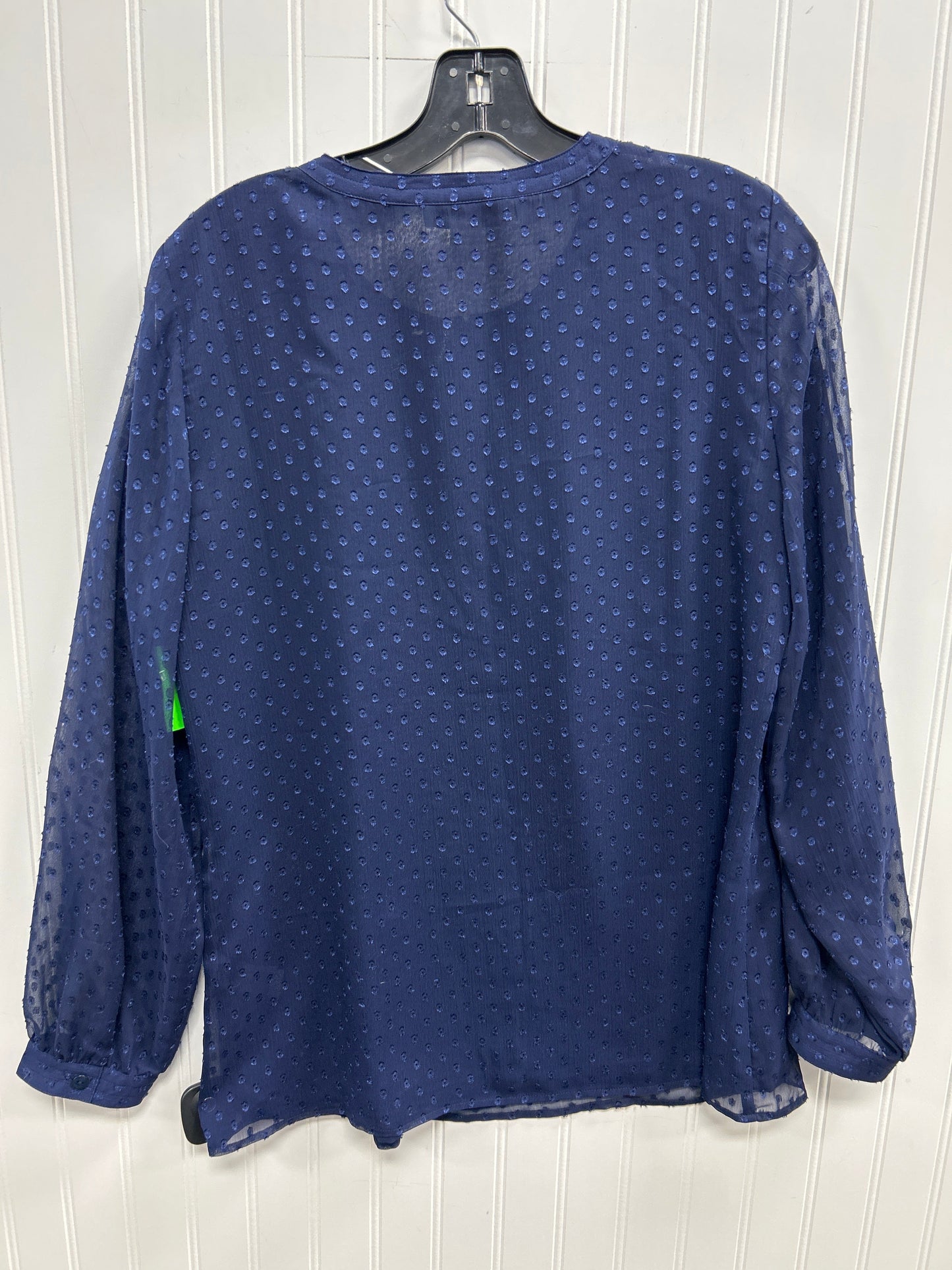 Top Ls By Coldwater Creek In Navy, Size:M